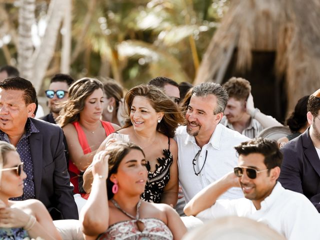 Stephen and Xhemile's Wedding in Tulum, Mexico 140