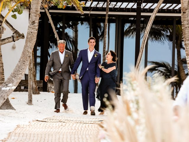 Stephen and Xhemile's Wedding in Tulum, Mexico 145