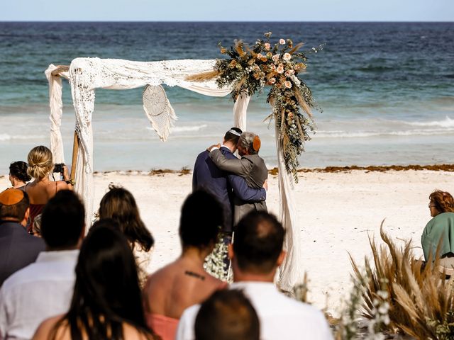 Stephen and Xhemile's Wedding in Tulum, Mexico 148