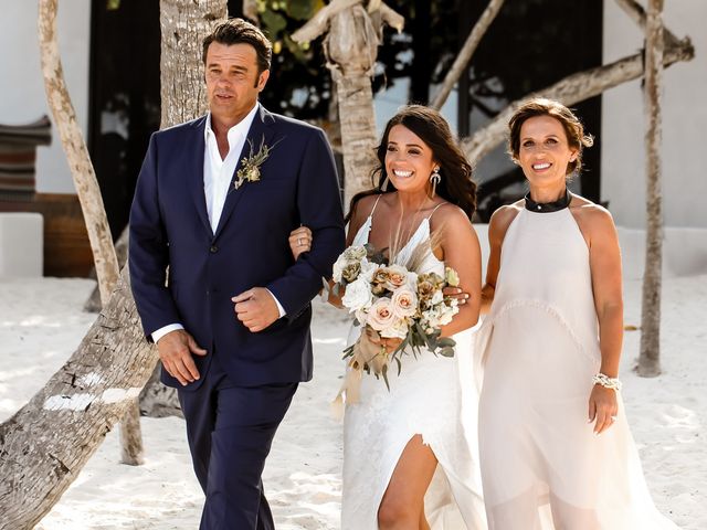 Stephen and Xhemile's Wedding in Tulum, Mexico 152
