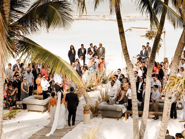 Stephen and Xhemile's Wedding in Tulum, Mexico 154