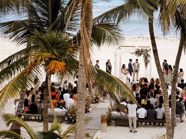 Stephen and Xhemile's Wedding in Tulum, Mexico 164