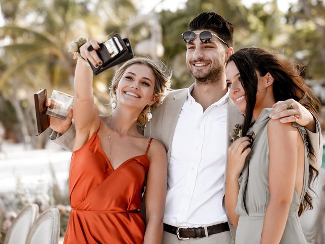 Stephen and Xhemile's Wedding in Tulum, Mexico 199