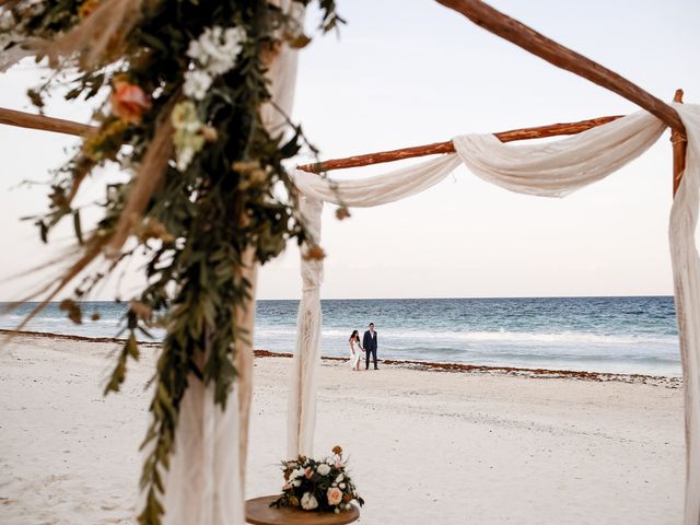 Stephen and Xhemile's Wedding in Tulum, Mexico 209