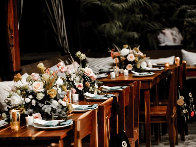 Stephen and Xhemile's Wedding in Tulum, Mexico 220