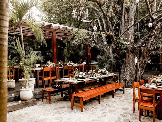 Stephen and Xhemile's Wedding in Tulum, Mexico 225