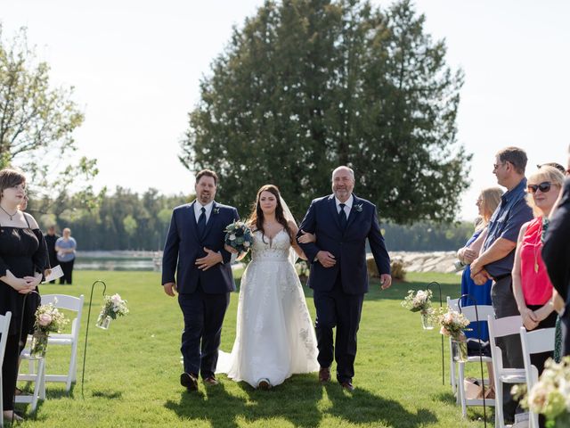 Jeff and Amanda&apos;s Wedding in Baileys Harbor, Wisconsin 41