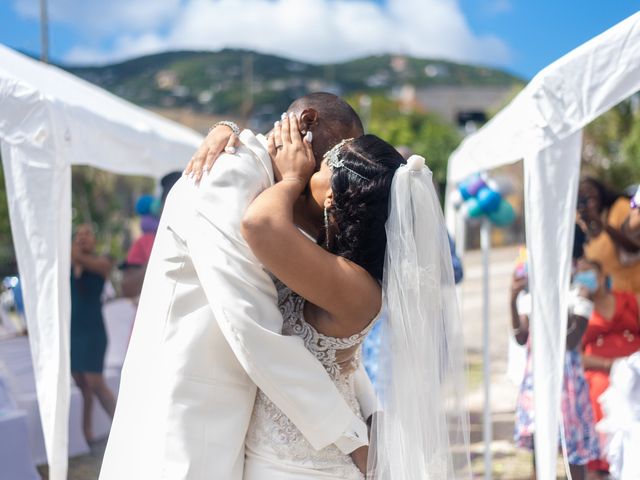 Aubrey Dawson  and Lameisha Dawson &apos;s Wedding in St Thomas, Virgin Islands 14