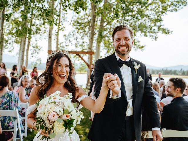 Dan and Dana&apos;s Wedding in Sisters, Oregon 156