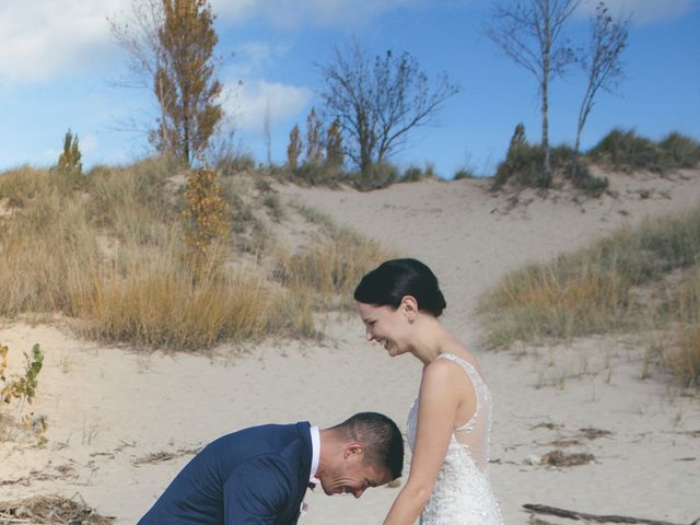 Tiffany and Alan&apos;s Wedding in Benton Harbor, Michigan 9