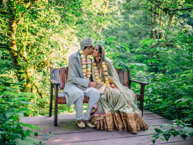 Rahuls and Tulesee&apos;s Wedding in Corbett, Oregon 5