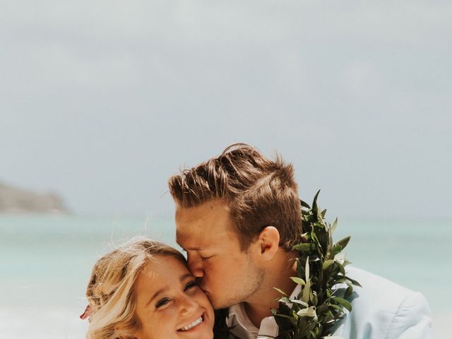 Brady and Taylor&apos;s Wedding in Honolulu, Hawaii 66