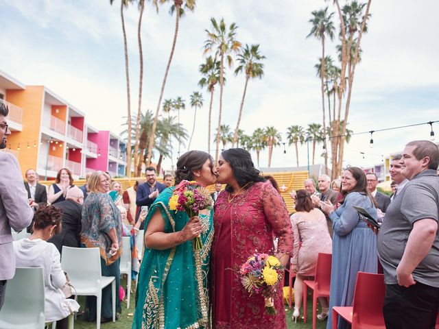 Bethany and Rekha&apos;s Wedding in Palm Springs, California 13