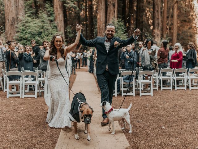 Ian and Jenny&apos;s Wedding in Ben Lomond, California 4