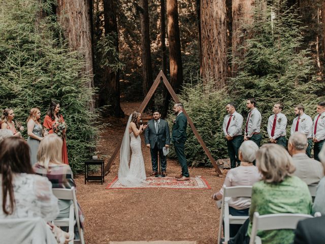 Ian and Jenny&apos;s Wedding in Ben Lomond, California 5