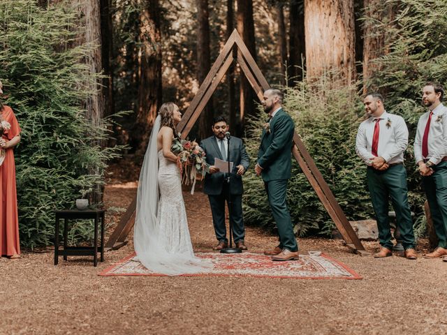 Ian and Jenny&apos;s Wedding in Ben Lomond, California 8