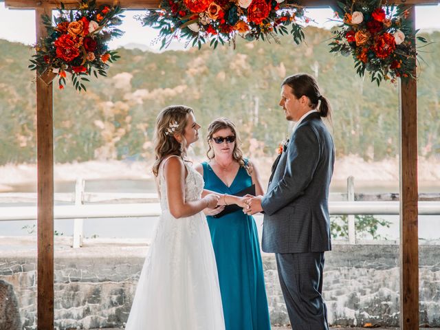 Miranda and Bryan&apos;s Wedding in Fontana Dam, North Carolina 4