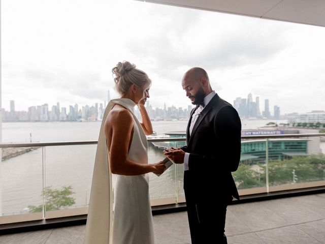 Aaron and Jaci&apos;s Wedding in Weehawken, New Jersey 14