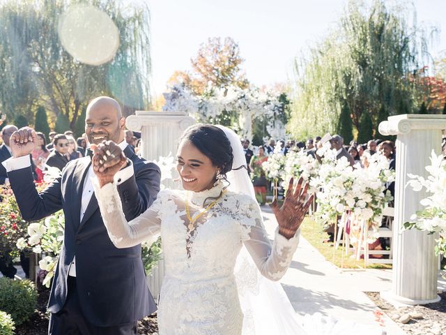 Sonata and Shirish's Wedding in Voorhees, New Jersey 36