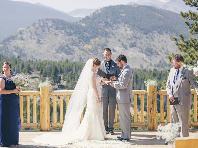 Zac and Kristin&apos;s Wedding in Estes Park, Colorado 7