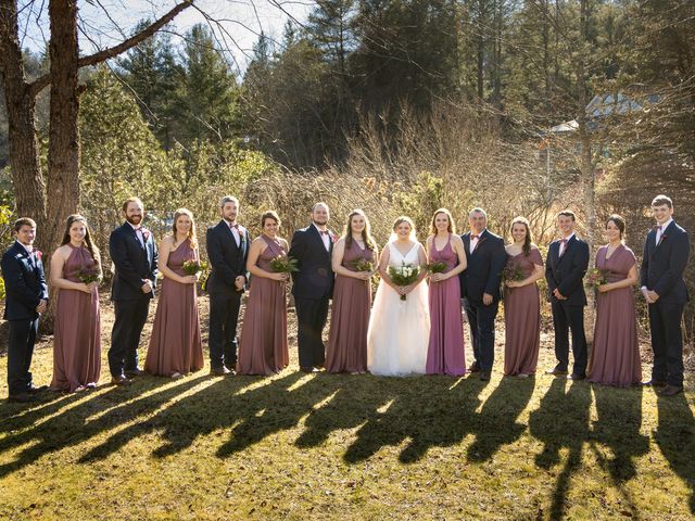 Leedia and Blake&apos;s Wedding in Crossnore, North Carolina 62