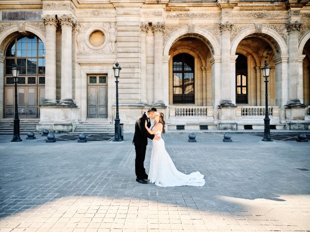 Pedro and Stephanie&apos;s Wedding in Paris, France 14