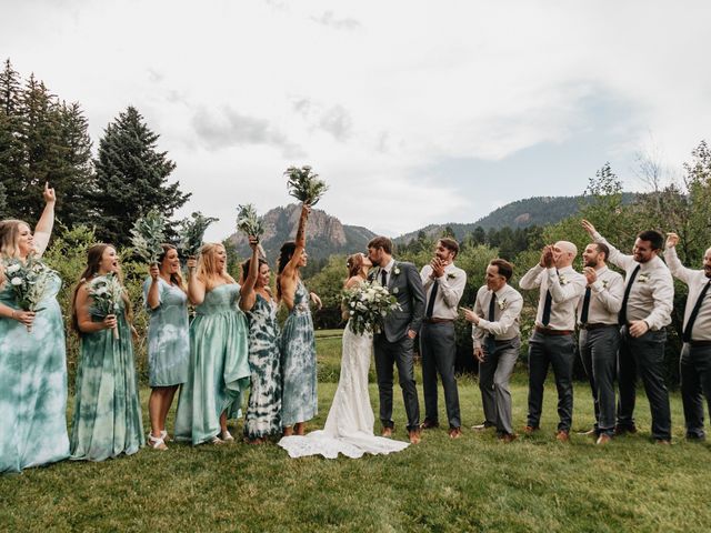 Kylie and Ross&apos;s Wedding in Pine, Colorado 7