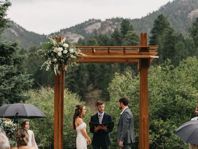 Kylie and Ross&apos;s Wedding in Pine, Colorado 10