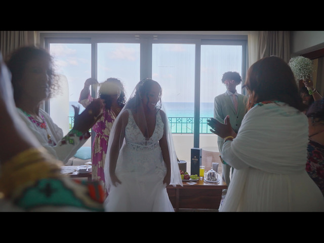 Zemas and Rebka's Wedding in Cancun, Mexico 1