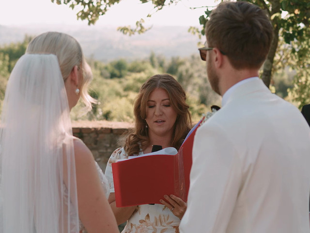 Stefan and Taylor's Wedding in Tuscany, Italy 1