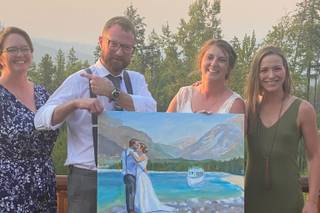 K Potter Fine Art Wedding Painter - 7