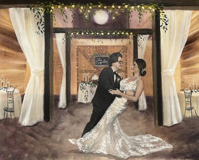 Lexi Hannah, Wedding Painter - 1