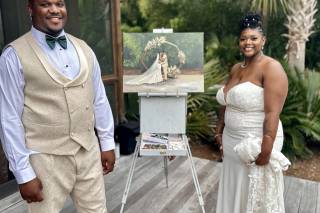 Artistic i Wedding - Live Painting - 9