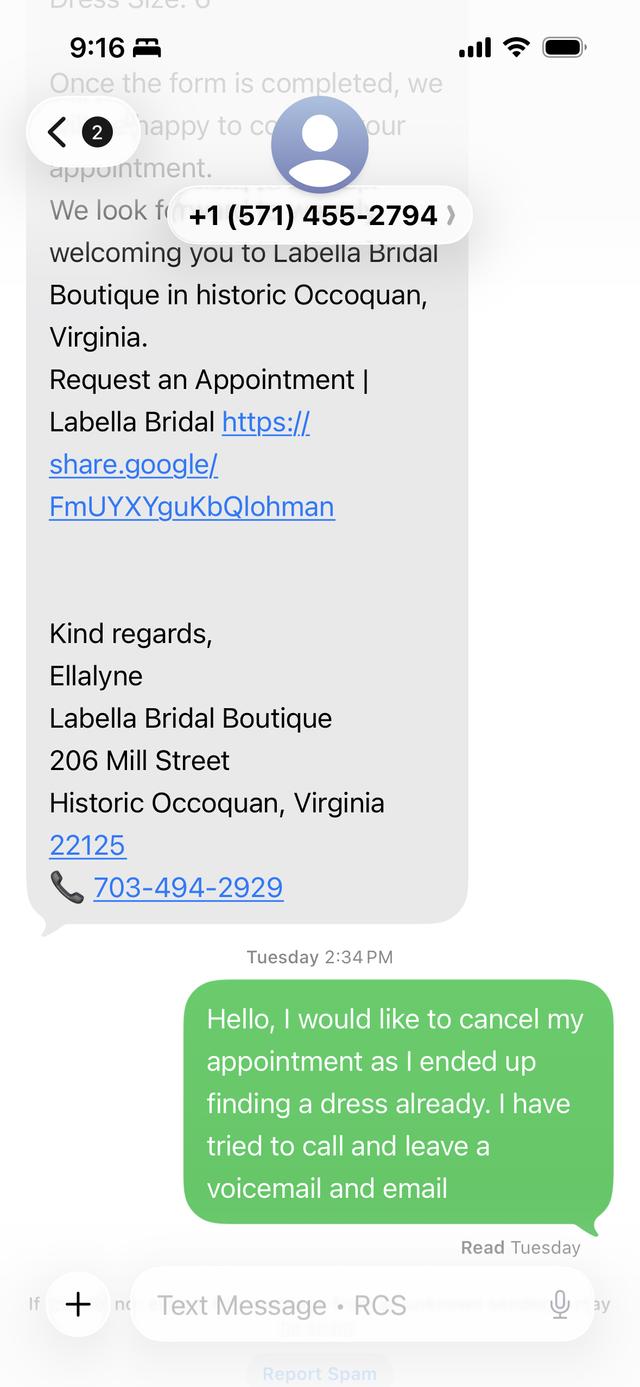 LaBella Bridal Boutique - 1