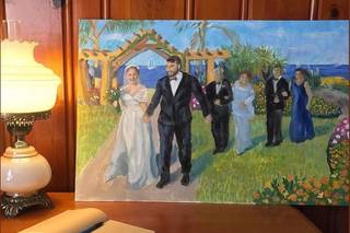 K Potter Fine Art Wedding Painter - 10