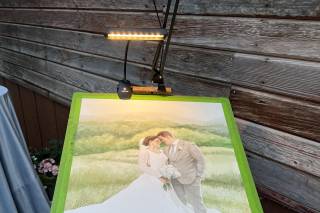 Live Watercolor Event Painting - 9