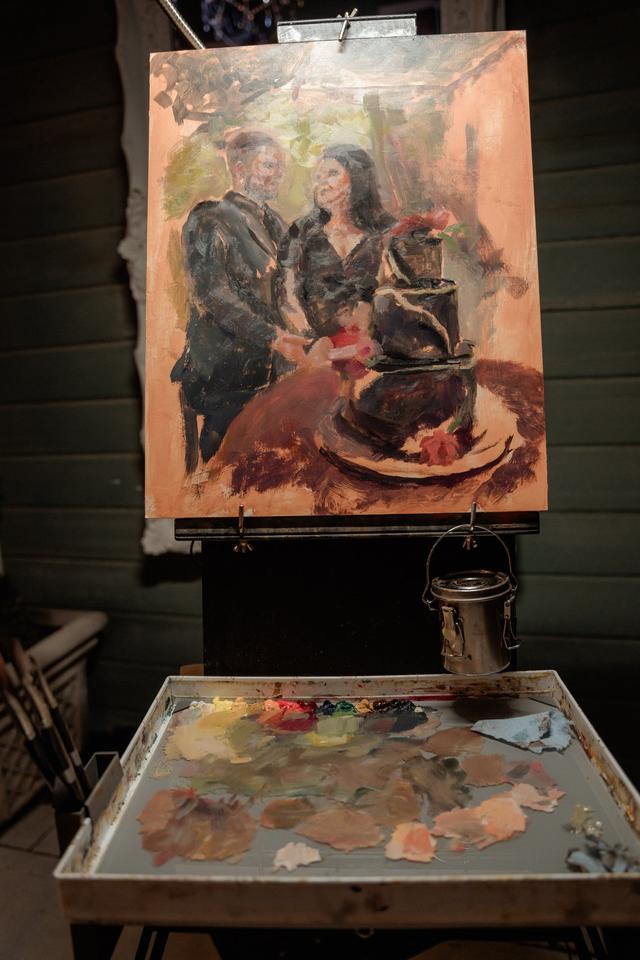 Ryan Kindseth Art - Live Wedding Painter - 4