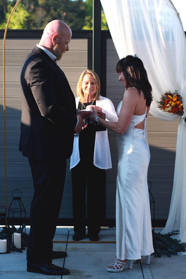 Carol Charles (Buck) Bach, Marriage Celebrant - 2