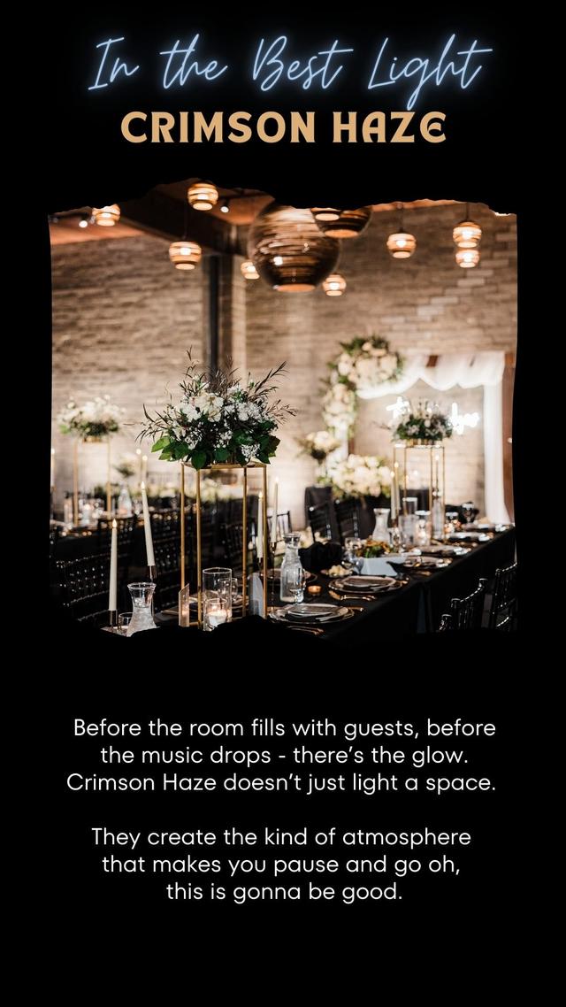 Crimson Haze Event Lighting - 2