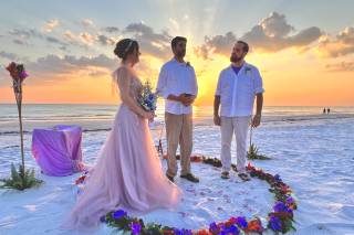 Florida Sunset Beach Wedding - 26