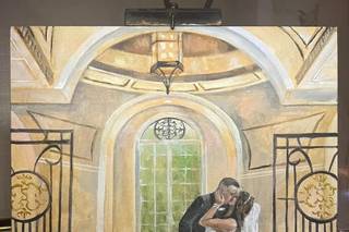 Jeffrey Hull Live Wedding Painting - 17