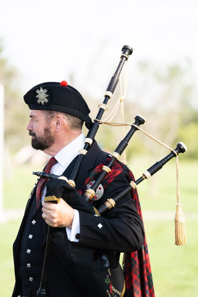 Donald K. Ross Bagpiper - 1