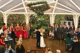 Artistic i Wedding - Live Painting - 37