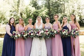 Lace and Peonies Floral Design - 41