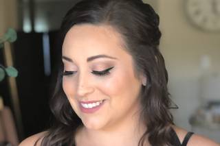 Lily Flower Hair and Makeup - 16
