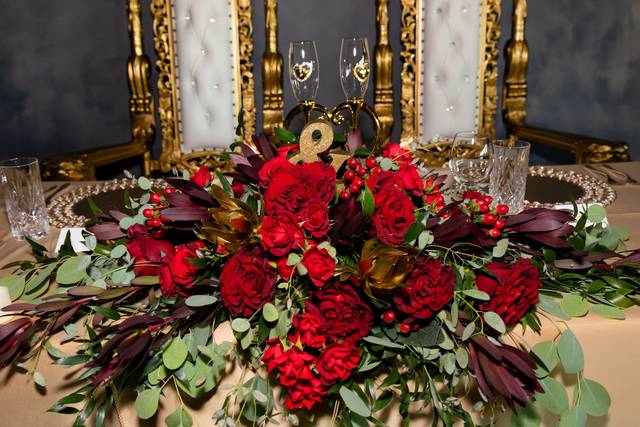 A Man and A Woman Floral Design 3