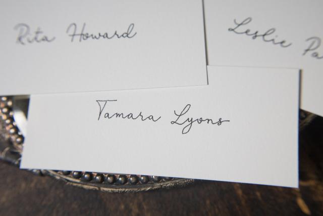Ernest + Wordie Calligraphy - 4