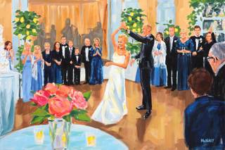 Julia McNally Fine Art & Live Event Painting - 15