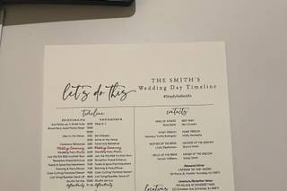 Details Made Simple ~ Wedding Day Coordinator - 53