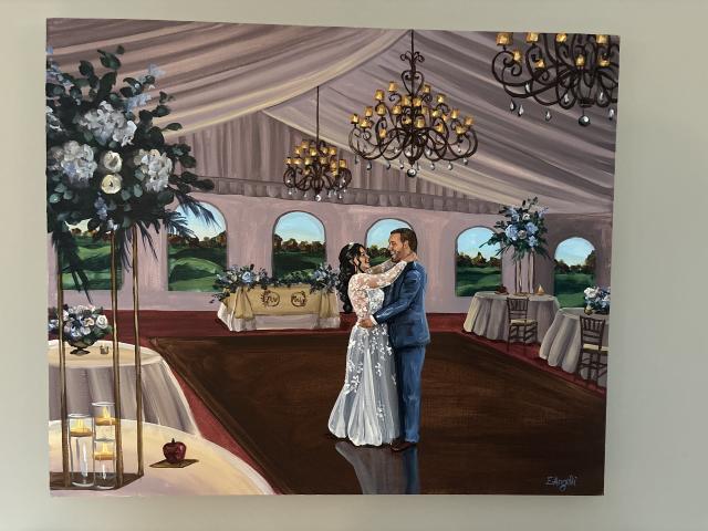 Erika Event Painting - 1